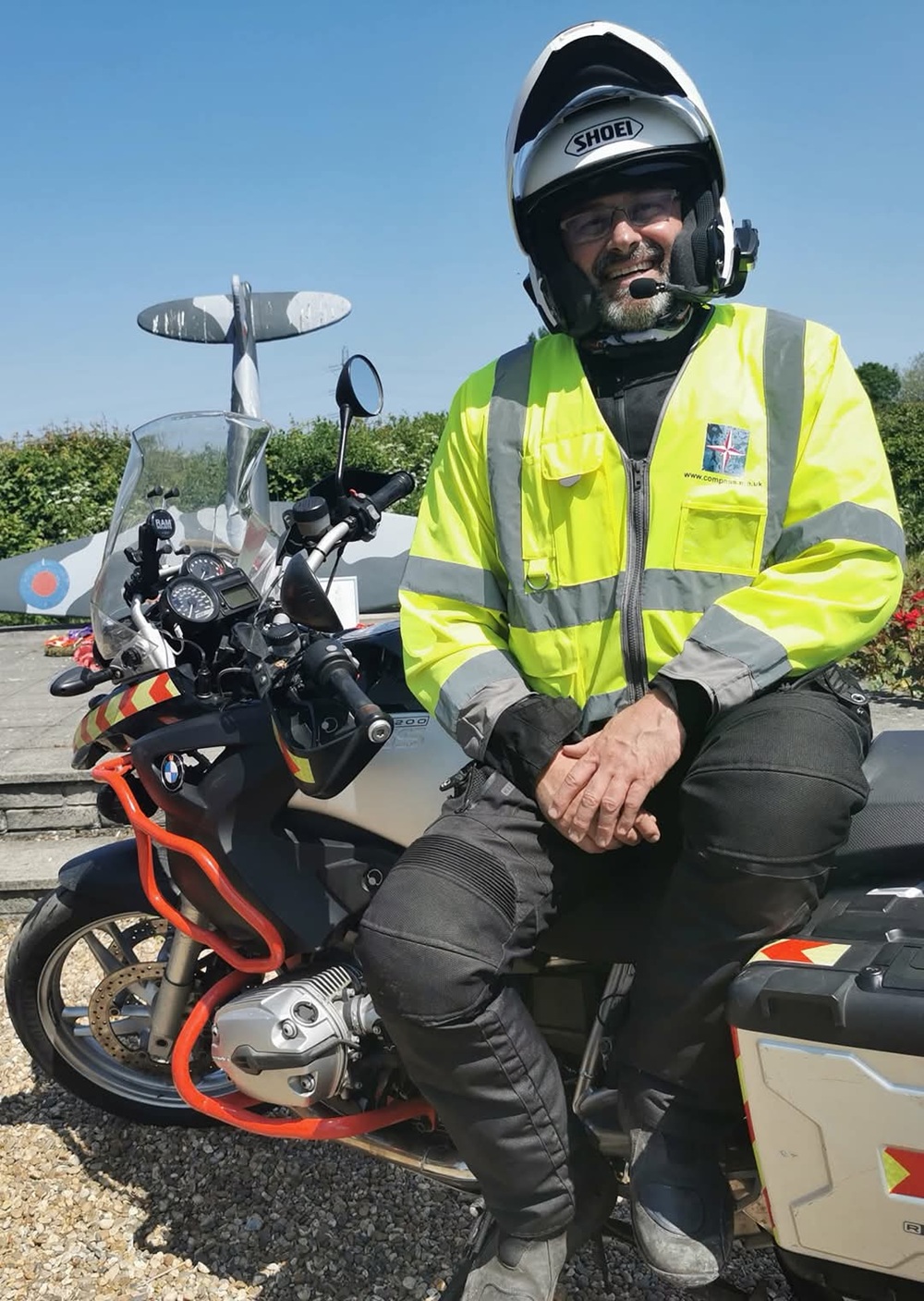 Seb Rees motorcycle riding instructor providing advanced motorcycle training in Essex